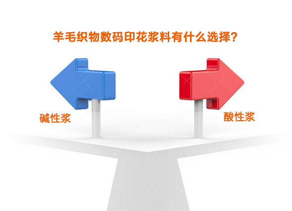 羊毛(mao)織物數(shu)碼印花(hua)漿料有(you)什麽選(xuǎn)擇